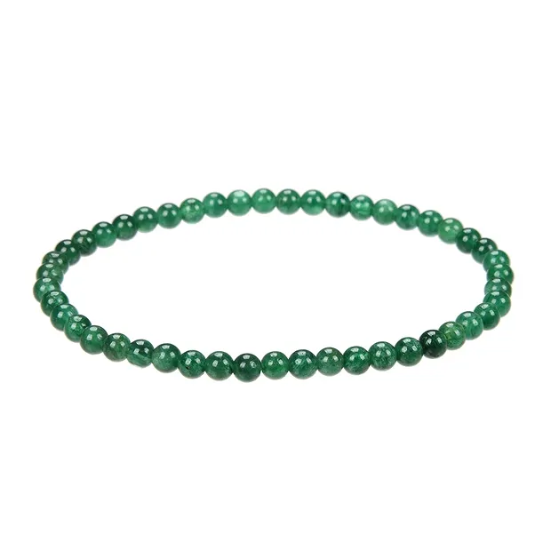 Bracelet, aventurine (star aventurine), 04mm beads | Marco Schreier