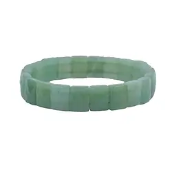 0603151004 Armband, Aventurin, 09 x 12mm Platten, facettiert | Marco Schreier