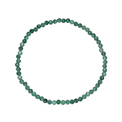 0603151031 Bracelet, Aventutine, 03mm boules, facettes, 19cm | Marco Schreier