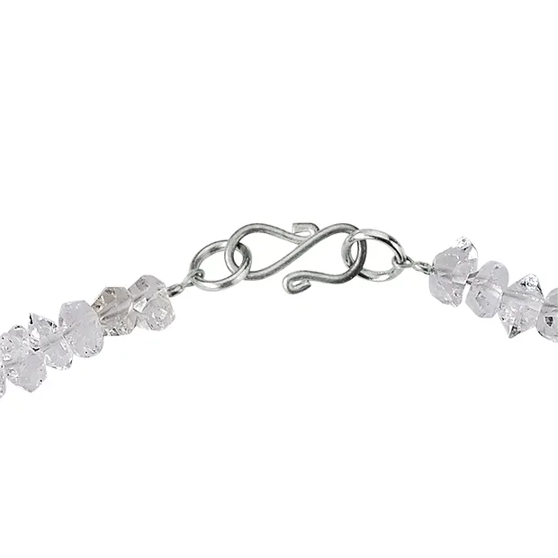 Chaîne Diamants d'Herkimer, 06-07mm/42cm (moyen) | Marco Schreier