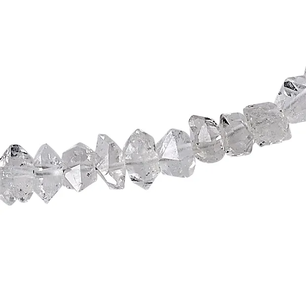 Chaîne Diamants d'Herkimer, 06-07mm/42cm (moyen) | Marco Schreier