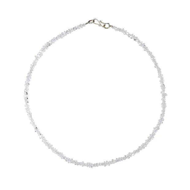 Kette Herkimer-Diamanten, 06-07mm/42cm (mittel) | Marco Schreier