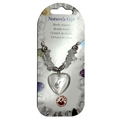 0603518001 Collana a cuore, Cristallo di rocca, per supporto da terra | Marco Schreier