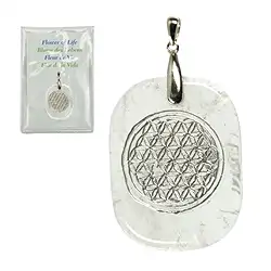 0603525140 Flower of Life pendant, Rock Crystal, silver | wholesaler gems & healing stones