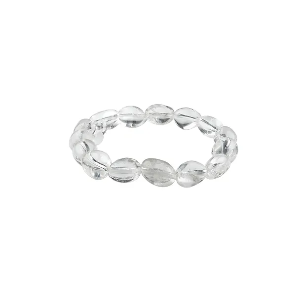 Armband, Bergkristall, 10 - 12mm Nuggets | GH Edelsteine, Heilsteine & Schmuck