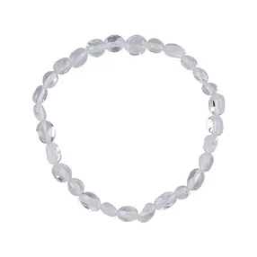 Armband, Bergkristall, 08-10mm Nuggets | Edelsteine, Heilsteine & Schmuck-Handel