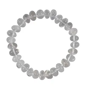 Armband, Bergkristall, 08-10mm Nuggets, quergebohrt | Marco Schreier