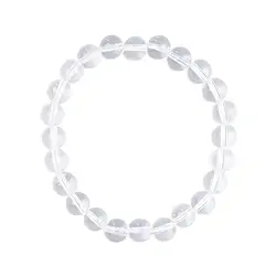 0603550108 Bracciale, Cristallo di rocca, perline da 08 mm | Marco Schreier