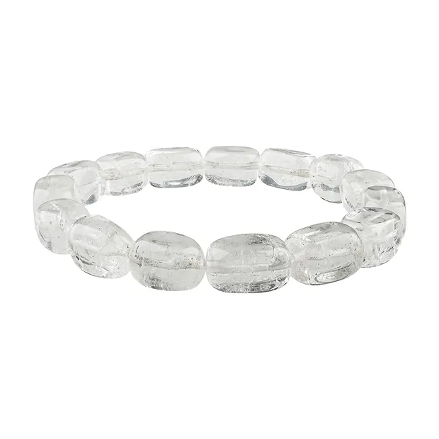 Bracciale, Cristallo di rocca EXTRA, 12 mm, rettangolare | Marco Schreier