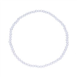 0603551031 Armband, Bergkristall, 03mm Kugeln, facettiert, 19cm | Marco Schreier