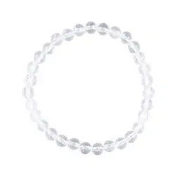 0603551061 Pulsera, Cristal de roca, cuentas de 06mm, facetadas | Marco Schreier