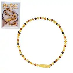 0603610006 Collana per bambini con perle barocche, colorate, fermaglio di sicurezza | Marco Schreier