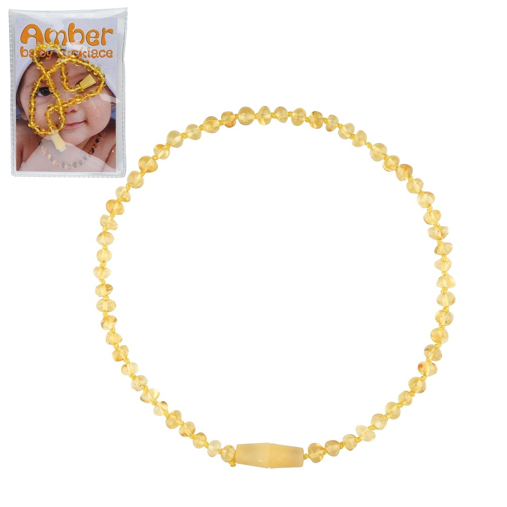 Collana per bambini con perle barocche color latte, fermaglio di sicurezza | Marco Schreier