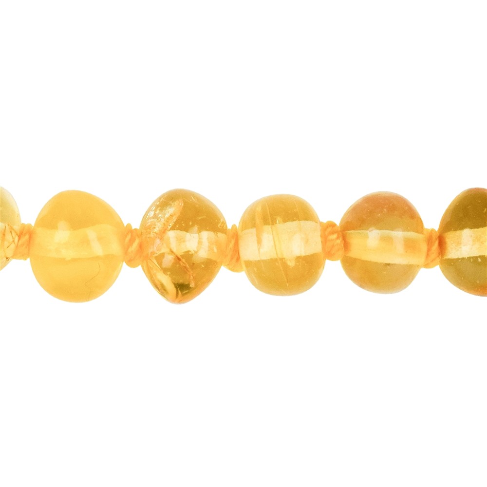 Baby necklace baroque pearls light, safety clasp | Marco Schreier