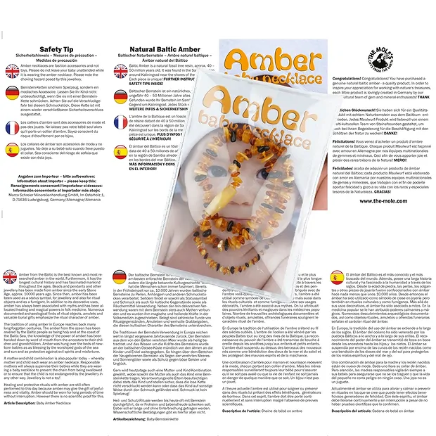 Baby chain Classic colorful, safety clasp | wholesaler gems & healing stones