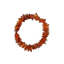 060361422 Armband Bernstein Splitter dunkel, 14cm | GH Edelsteine, Heilsteine & Schmuck