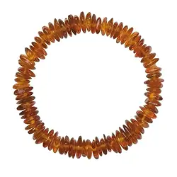 060361822 Pulsera Ámbar Astilla Oscura, 19cm | Marco Schreier