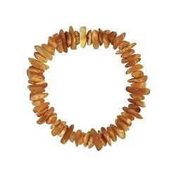 060361823 Pulsera Ámbar astilla lechosa, 19cm | Marco Schreier