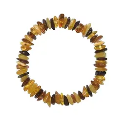 060361824 Armband Bernstein Splitter bunt, 19cm | Edelsteine, Heilsteine & Schmuck-Handel