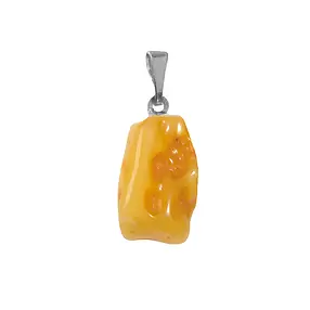 Pendentif Ambre en Pierres roulées, 3,0 - 4,0cm | Marco Schreier