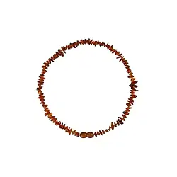 060363232 Collar Ámbar astilla, oscuro, 34cm | Marco Schreier