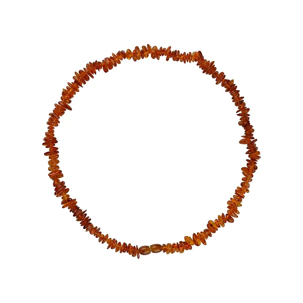 Kette Bernstein Splitter, hell, 45cm | Schreier Edelsteine, Heilsteine & Schmuck