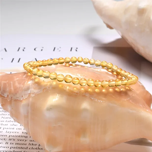 Bracelet, Amber, 0.4 mm, Beads | minerals trade - gems, healing stones & jewelry