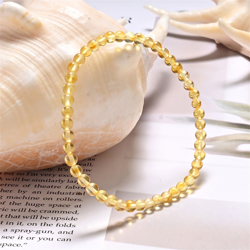 Bracelet, Amber, 0.4 mm, Beads | minerals trade - gems, healing stones & jewelry