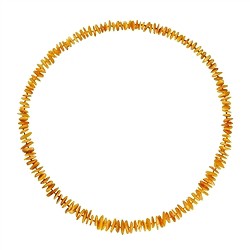 060366521 Collana Ambra Sliver, leggera, 65 cm | grossista gemme e pietre curative