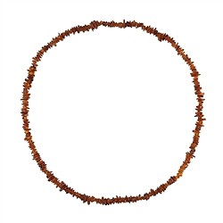 060366522 Chaînes Ambre éclaté, foncé, 65cm | Marco Schreier