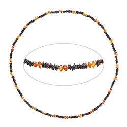 060368031 Amber necklace, model 11, 80cm | minerals trade - gems, healing stones & jewelry