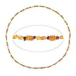 060368064 Collana in Ambra, modello 044, 80 cm | grossista gemme e pietre curative