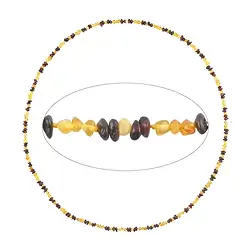 060368067 Chaînes Ambre, modèle 047, 80cm | Marco Schreier