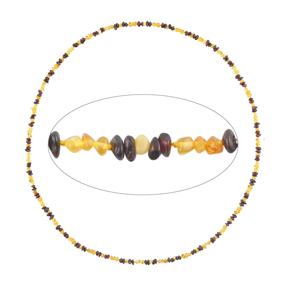 Chaînes Ambre, modèle 047, 80cm | Marco Schreier