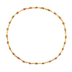 060368356 Collana in Ambra, modello 07401, 70 cm | grossista gemme e pietre curative