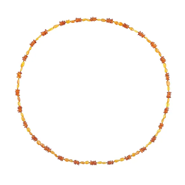 Collana in Ambra, modello 07401, 70 cm | grossista gemme e pietre curative