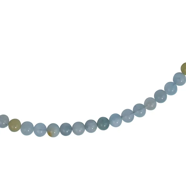 Chaîne Béryl, boules (6mm), rhodié | Marco Schreier