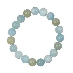 0603750110 Pulsera, berilo, cuentas de 10 mm | Marco Schreier