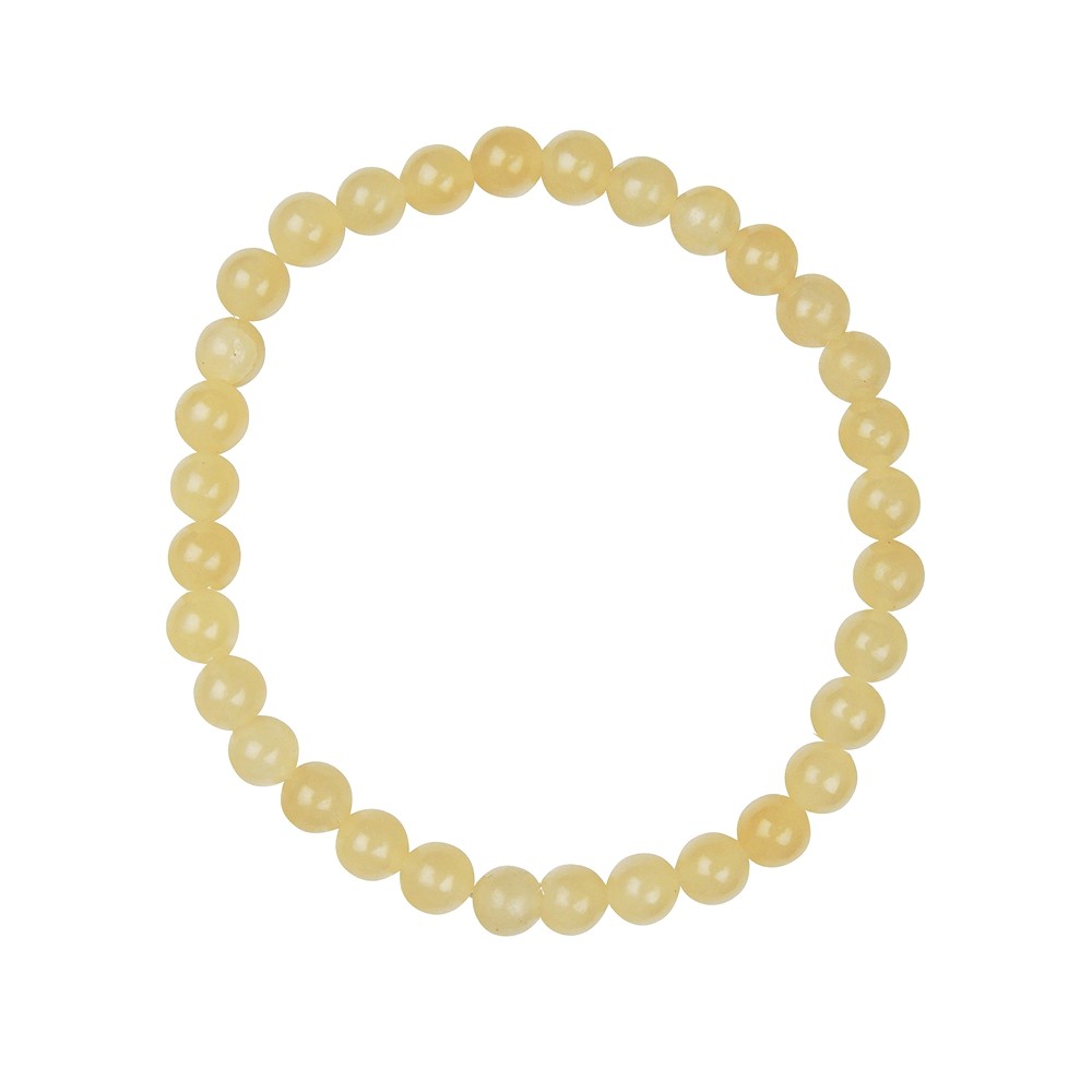 Armband, Calcit (orange), 06mm Kugeln | Edelsteine, Heilsteine & Schmuck-Handel