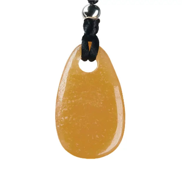 Power stone pendant Calcite (orange) (energy) | wholesaler gems & healing stones