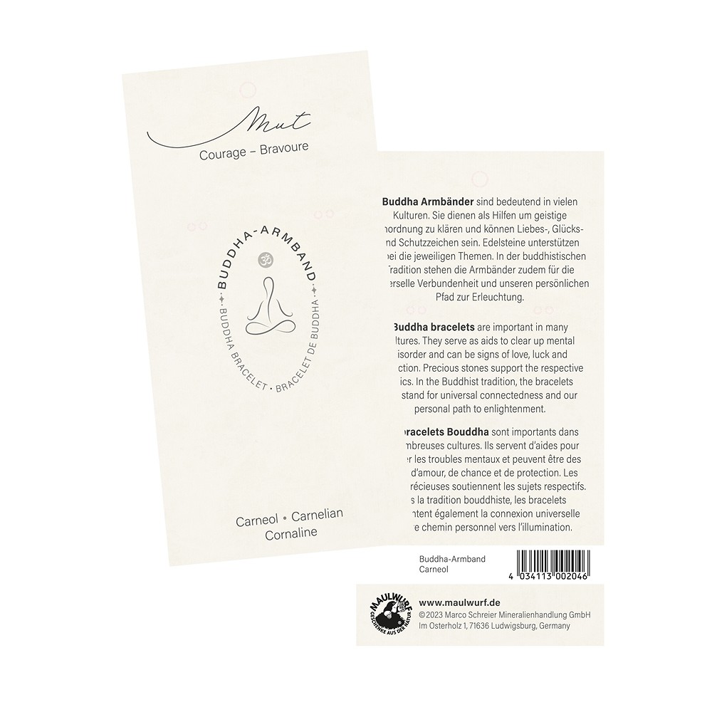 Pulsera poder cornalina (calentado) | Marco Schreier