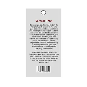 Kraftstein-Anhänger Carneol (Mut) | Großhändler Edelsteine, Heilsteine & Schmuck
