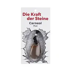 0604371015 Colgante piedra de poder cornalina (coraje) | Marco Schreier