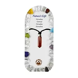 0604374001 Pin pendant, carnelian (heated), (for floor stand) | Marco Schreier