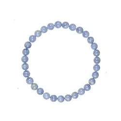 0604550104 Bracelet, chalcedony (blue), 04mm beads | wholesaler gems & healing stones