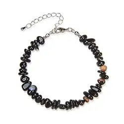 0604650038 Armband Barock Classic, Onyx (gef.) | Schreier Edelsteine, Heilsteine & Schmuck
