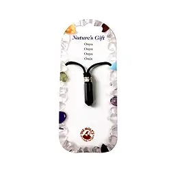 0604674001 Pin pendant, Onyx (dyed), for floor stand | wholesaler gems & healing stones