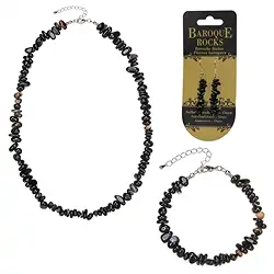 0604690005 Baroque Classic Onyx (dyed) "Self-confidence" jewelry set | Marco Schreier