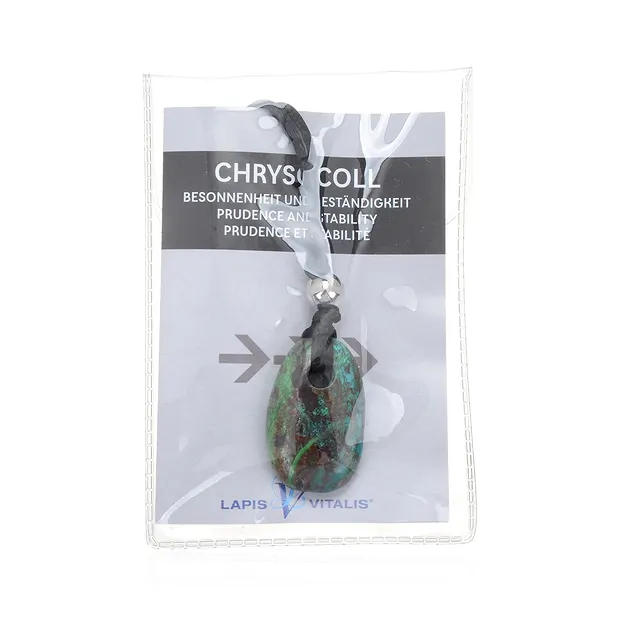 Chrysocolla pendant "Prudence and constancy" | wholesaler gems & healing stones