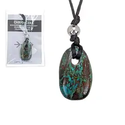 0605128001 Pendentif Chrysocolle "Prudence et constance". | Marco Schreier